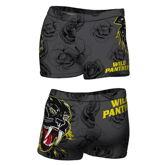 TURBO Boxer Full Wild Panther - 73096116 Mens Swim Trunks / Shorts