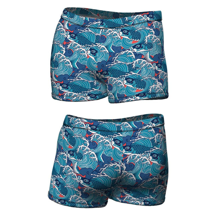 TURBO Boxer Full Total-koi - 73138716 Mens Swim Trunks / Shorts