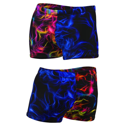 TURBO Boxer Full Printed Smoke - 73183316 Mens Swim Trunks / Shorts
