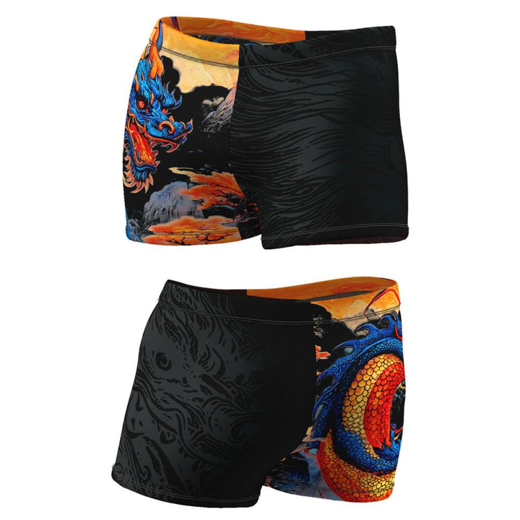 TURBO Boxer Full Dragon - 73184316 Mens Swim Trunks / Shorts