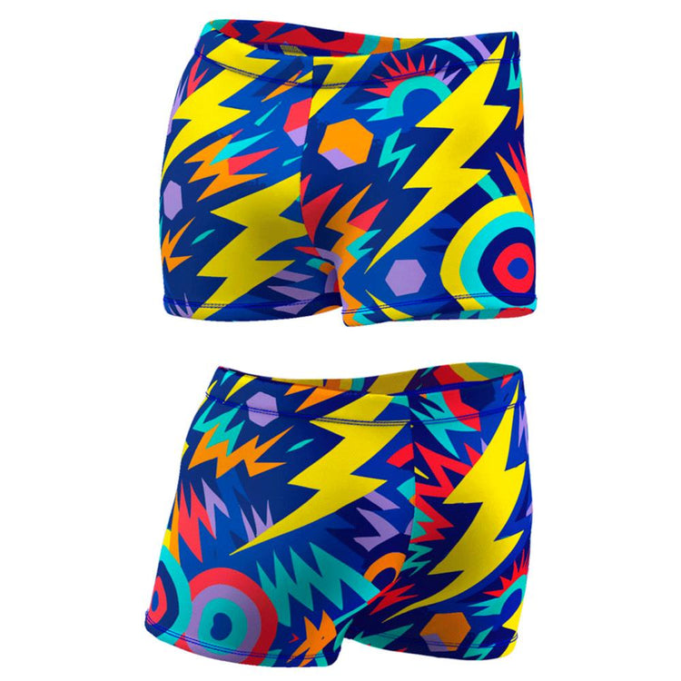 TURBO Boxer Full Rainbow Rumble Riot - 73213216 Mens Swim Trunks / Shorts