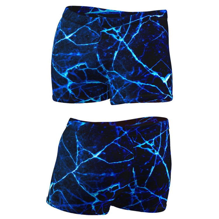 TURBO Boxer Full Electric Shock - 73231116 Mens Swim Trunks / Shorts