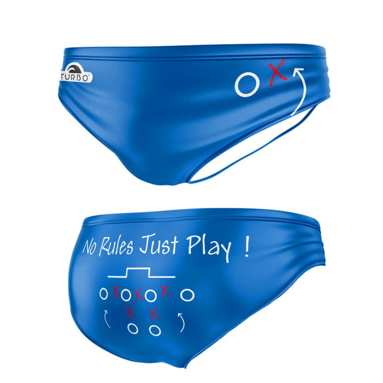 TURBO No Rules Just Play! - 79107 - Mens Suit - Water Polo Swimming Trunks (various colours))