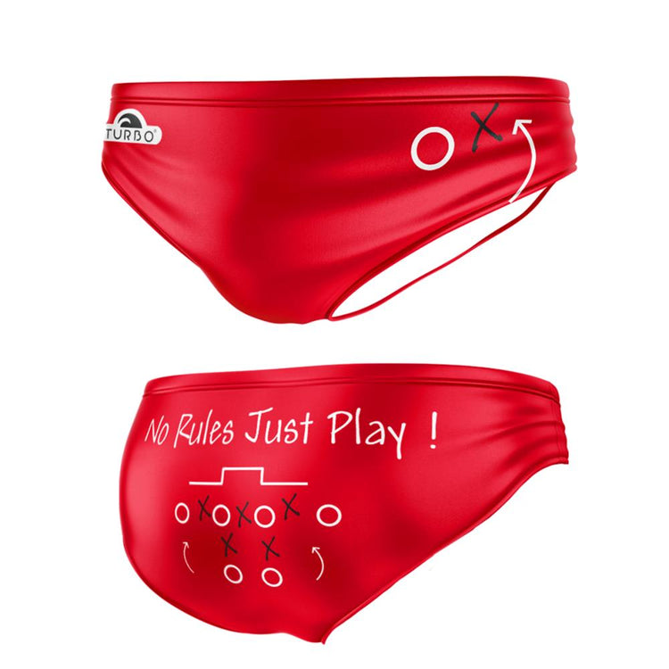 TURBO No Rules Just Play! - 79107 - Mens Suit - Water Polo Swimming Trunks (various colours))