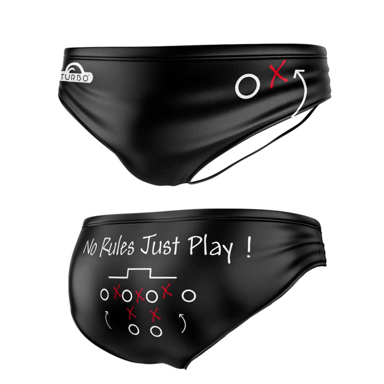 TURBO No Rules Just Play! - 79107 - Mens Suit - Water Polo Swimming Trunks (various colours))