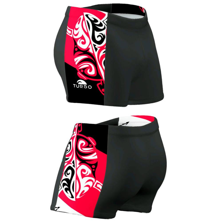 TURBO Boxer Men Band Maori Skin Tattoo - 7943813 Mens Swim Trunks / Shorts