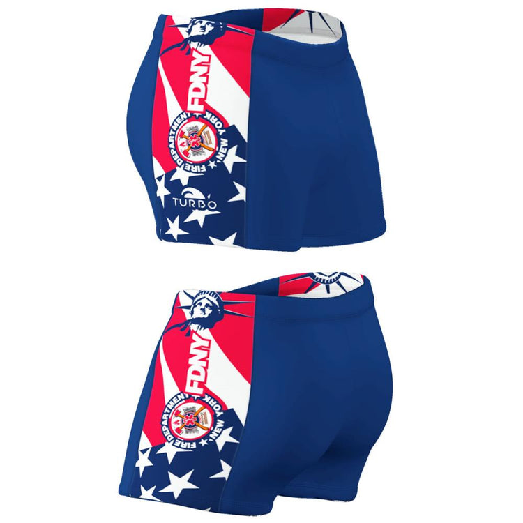TURBO Boxer Men Band Fd New York - 7953413 Mens Swim Trunks / Shorts