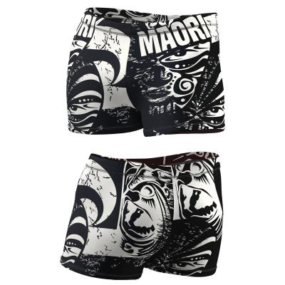 TURBO Boxer Full Printed Men Maori Head 2013 - 7990416 Mens Swim Trunks / Shorts