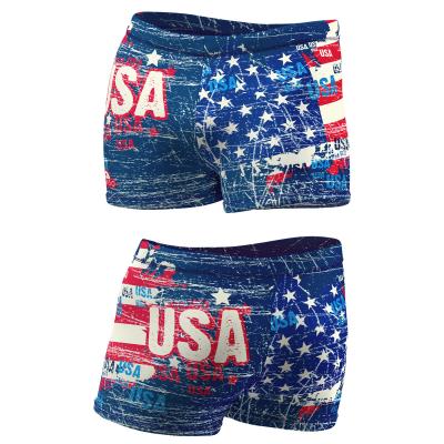 TURBO Boxer Full Printed Men Usa Country 2014 Vintage - 7994416 Mens Swim Trunks / Shorts