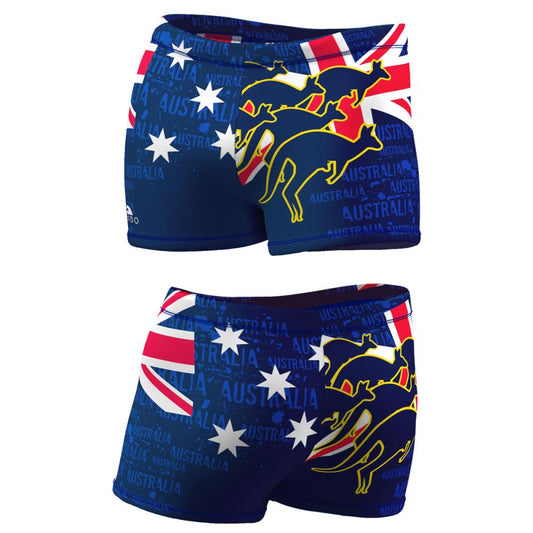 TURBO Boxer Australia Jump - 7997016 Mens Swim Trunks / Shorts