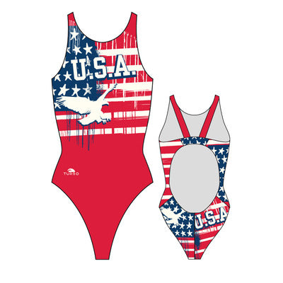 TURBO SWIMMING WOMEN SUITS USA EAGLE