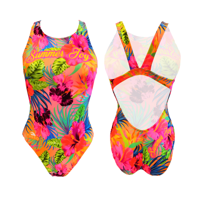 TURBO SWIMSUIT SWIMMING WOMEN SUMMER FLOWER