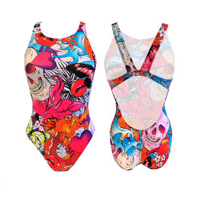 TURBO SWIMSUIT SWIMMING WOMEN HALLO