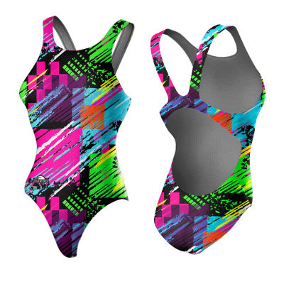 TURBO SWIMSUIT WIDE STRAP SQUARE LU