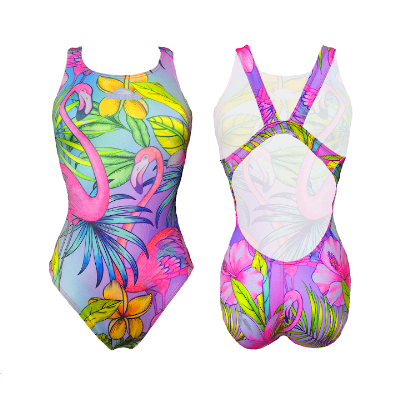 TURBO SWIMSUIT SWIMMING WOMEN FLAMENCO 2018