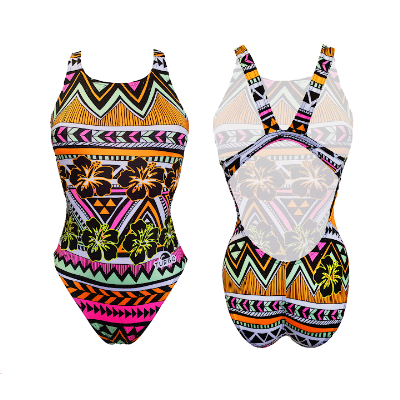 TURBO SWIMSUIT SWIMMING WOMEN AZTEKI