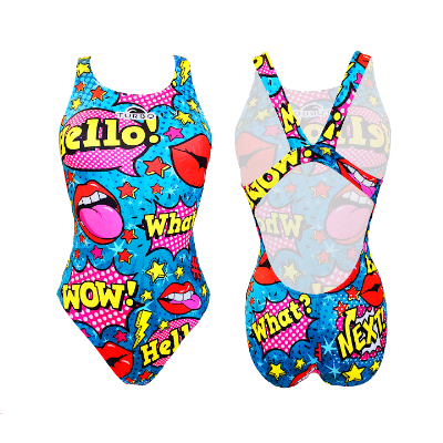 TURBO SWIMSUIT SWIMMING WOMEN POP COMIC