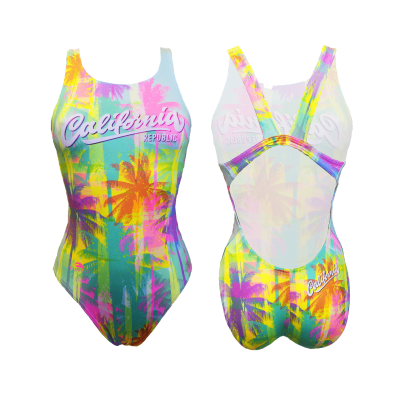 TURBO SWIMSUIT SWIMMING WOMEN CALI PALMS