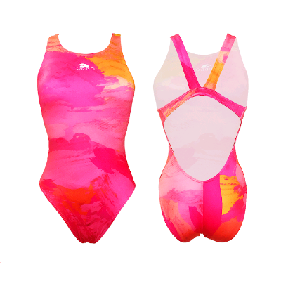 TURBO SWIMSUIT SWIMMING WOMEN BRUSH BRUSH