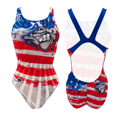 TURBO SWIMSUIT WIDE STRAP AMERICANS