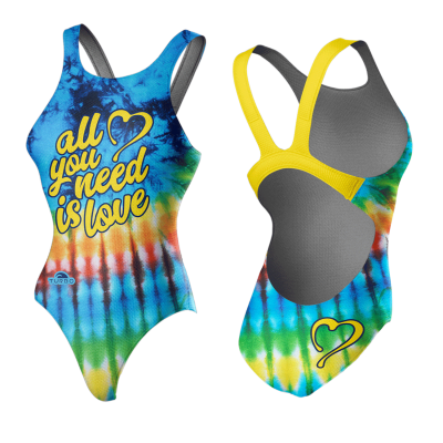 TURBO SWIMSUIT WIDE STRAP ALL YOU NEED IS LOVE