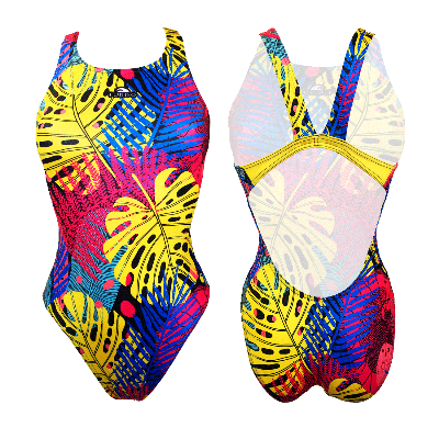 TURBO SWIMSUIT WIDE STRAP COLOR JUNGLE