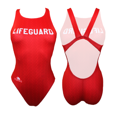 TURBO SWIMSUIT WIDE STRAP NEW LIFEGUARD