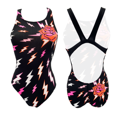 TURBO SWIMSUIT WIDE STRAP RAY ROSES
