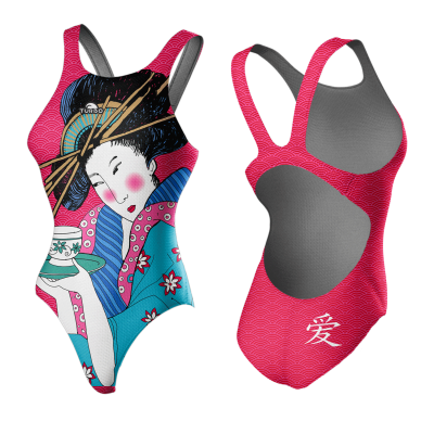 TURBO SWIMSUIT WIDE STRAP GEISHA