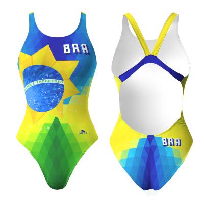 TURBO SWIMSUIT WIDE STRAP BRAZIL ROMBUS