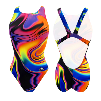 TURBO SWIMSUIT WIDE STRAP BOREAL