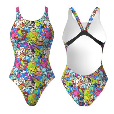 TURBO SWIMSUIT WIDE STRAP LOKI-COMIC.