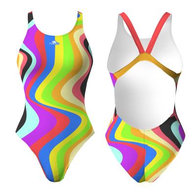 TURBO SWIMSUIT WIDE STRAP TWIST