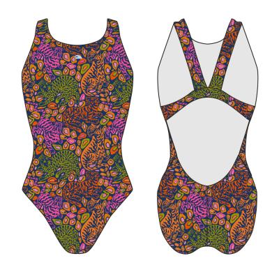 TURBO SWIMSUIT WIDE STRAP JUNGLE ROYALE