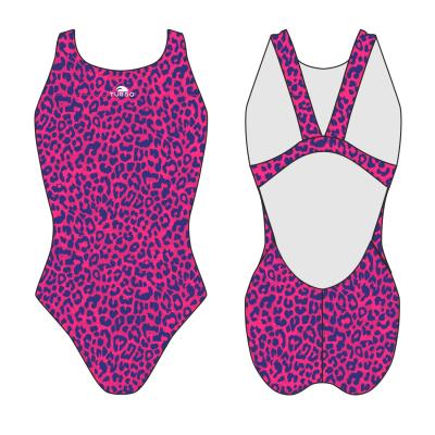 TURBO SWIMSUIT WIDE STRAP LEOPARD VIBES