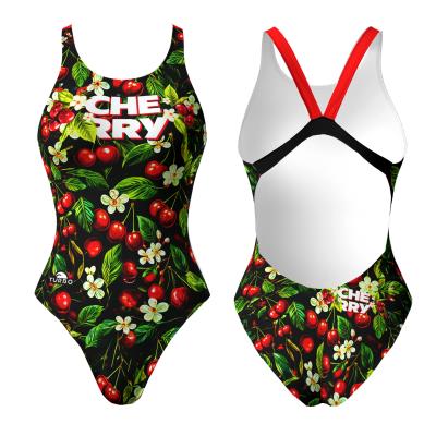 TURBO SWIMSUIT WIDE STRAP CHERRY