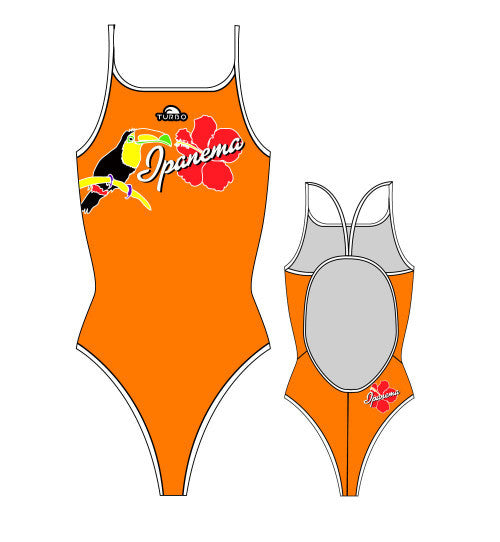 TURBO - 893812 - Thin Strap Womens Swimsuit / Swimwear / Costume - Swimming