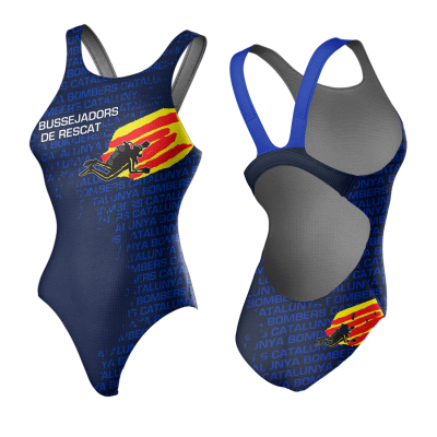TURBO SWIMSUIT WIDE STRAP BUSSEJADORS DE RESCAT CATALUNYA