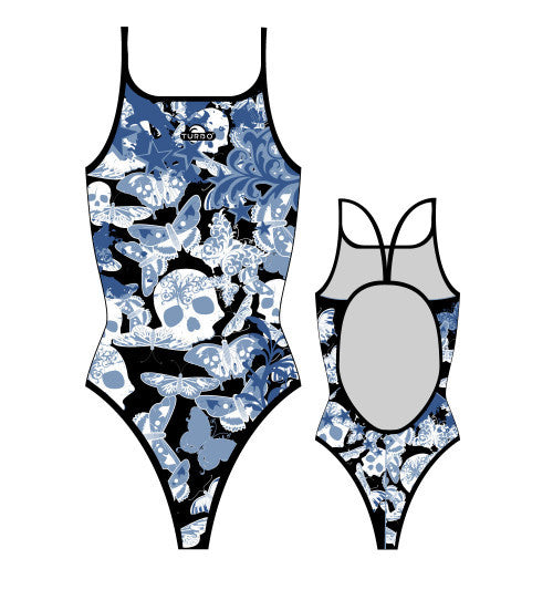TURBO - 895602-0099 - Thin Strap Womens Swimsuit / Swimwear / Costume - Swimming