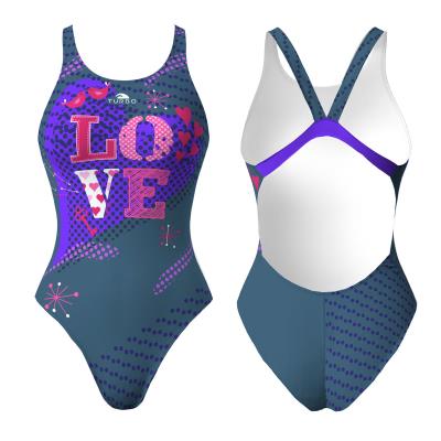TURBO SWIMMING WOMEN SUITS LOVE FOREVER