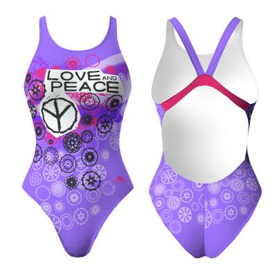 TURBO SWIMMING WOMEN SUITS LOVE AND PEACE