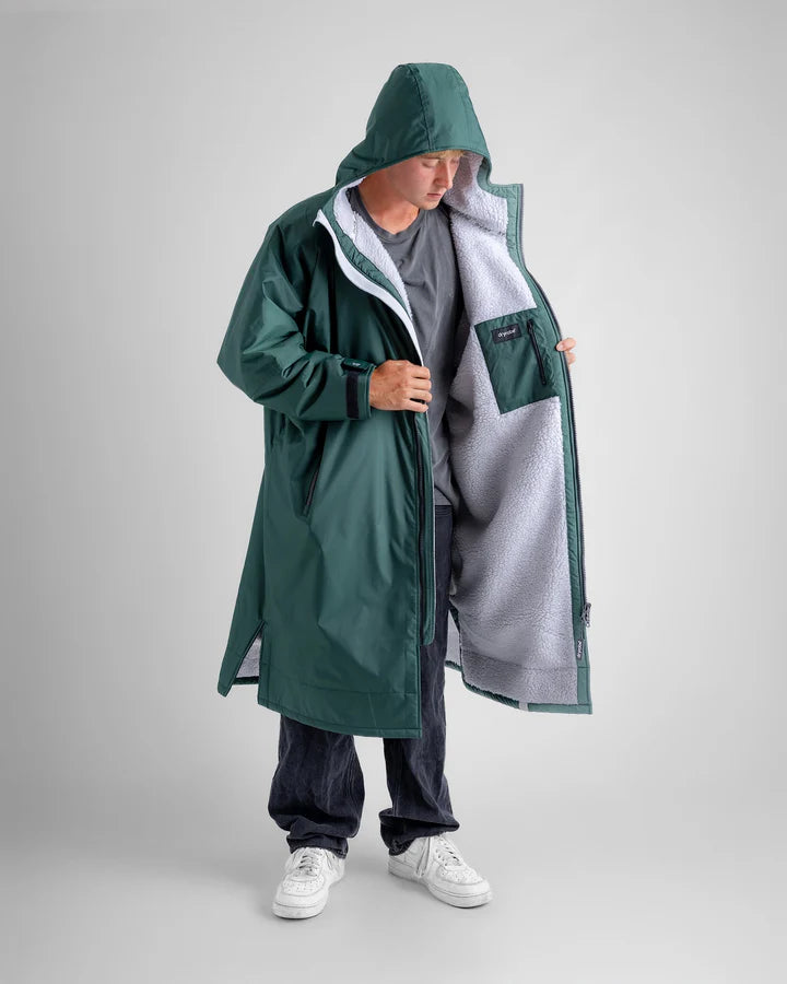 Dryrobe® Dark Green Grey Advance Changing Robe