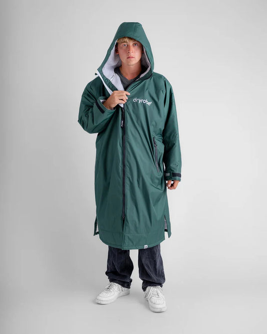 Dryrobe® Dark Green Grey Advance Changing Robe