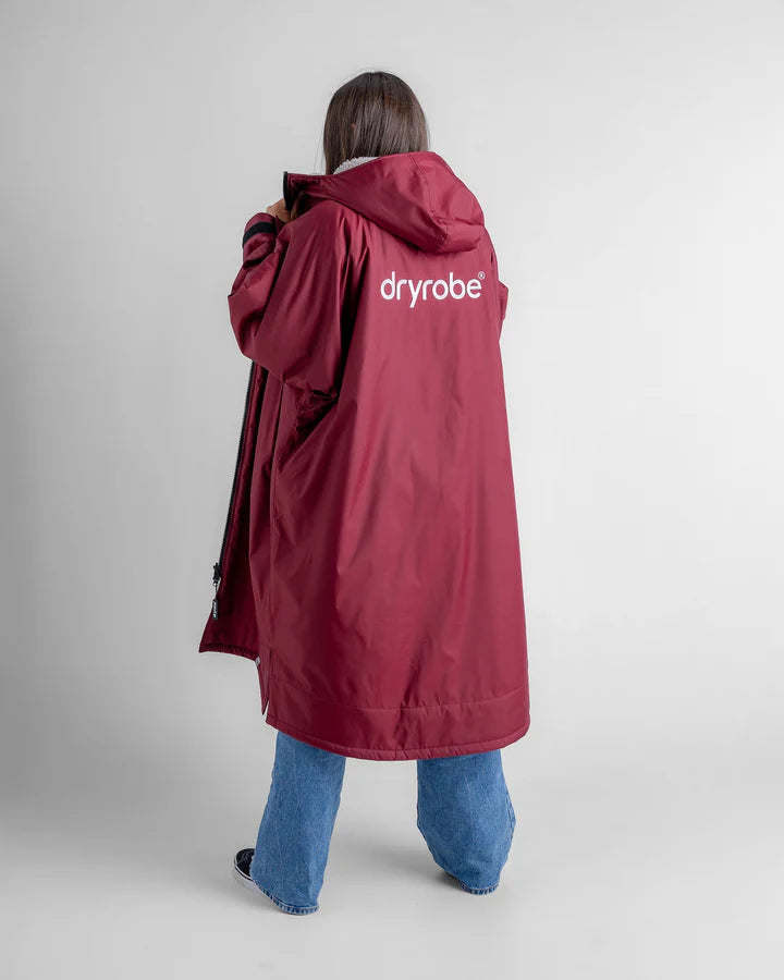 Dryrobe® Burgundy Grey Advance Changing Robe