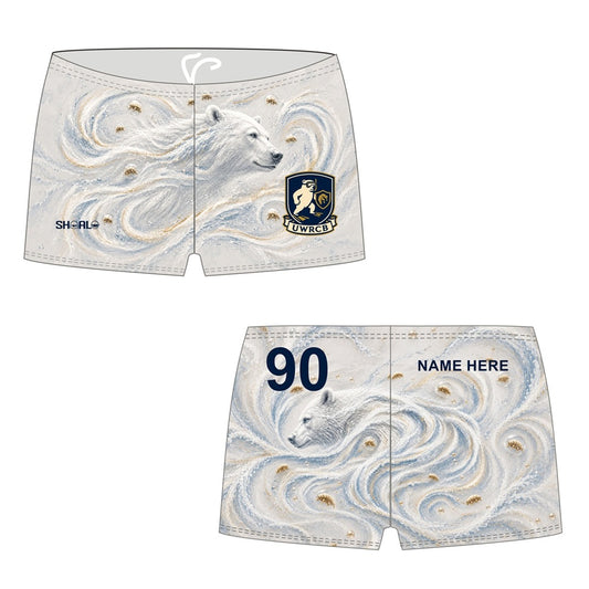 SHOALO Customised - Bern UWR Mens Aquashorts (M24) + NAME + NUMBER (various colours)