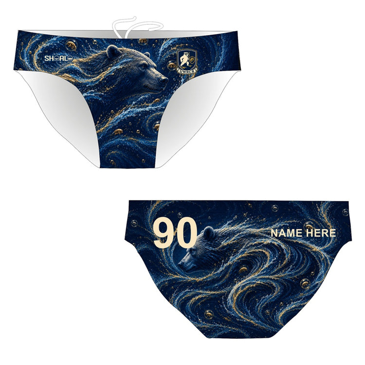 SHOALO Customised - Bern UWR Mens Water Polo Suits + NAME + NUMBER (various colours)