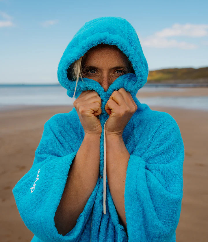 Dryrobe® Blue Organic Towel Changing Robe
