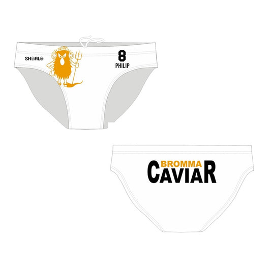 SHOALO Customised - Bromma Caviar Mens Water Polo Suits + NAME + NUMBER