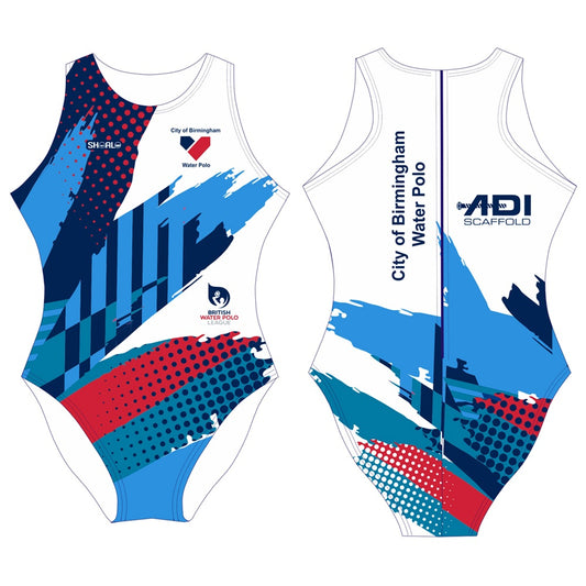 SHOALO Customised - City of Birmingham Womens Water Polo Suits