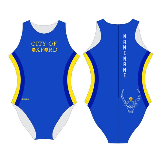 SHOALO Customised - City of Oxford Womens Water Polo Suits + NAME